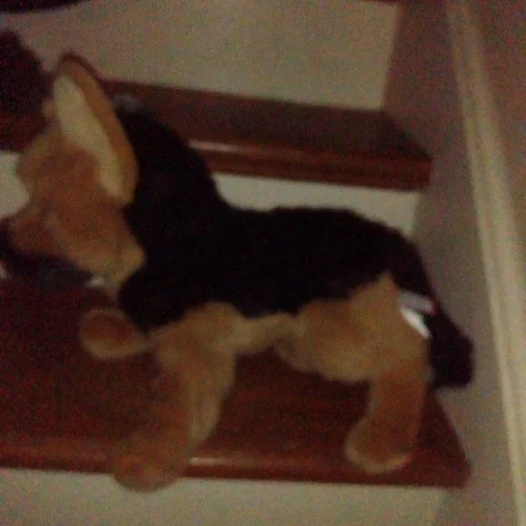 Douglas Stuffed Animal German Sheppard Realistic, Police Dog - Picture 2 of 4